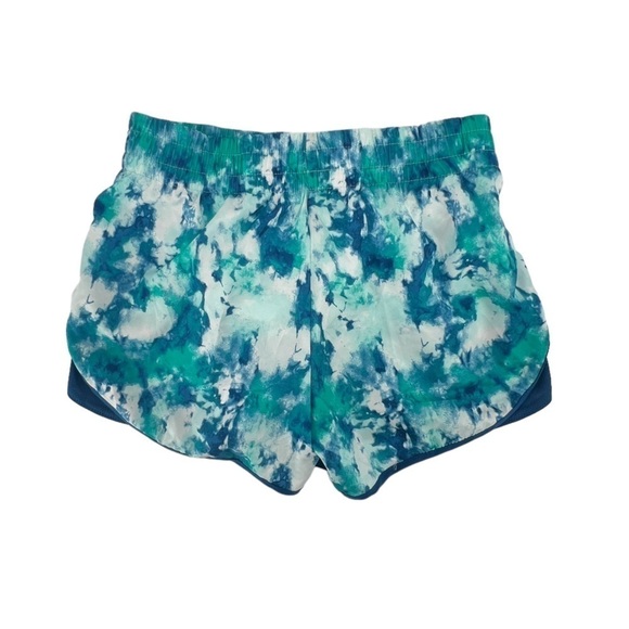 NWT Athletic Works Blue Tie Dye Athletic Shorts Size 10/12 Plus Girl’s - Picture 3 of 5